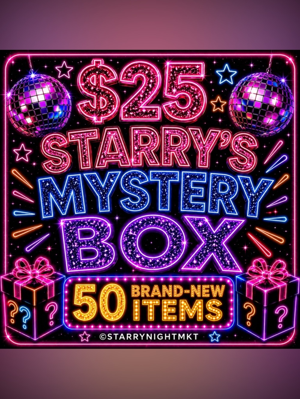 🏴‍☠️ Starry’s Treasure Box 🗝️ 50 All-New Surprises for $25 🎁